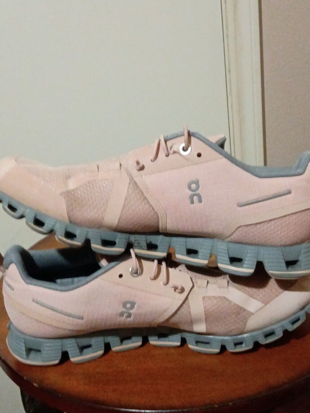 ON CLOUD Running Women’s 7.5 Pink ROSE/LUNAR Waterproof Sneakers Shoes 19.99831 - Picture 12 of 14